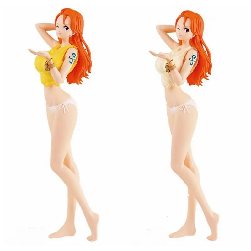

Anime One Piece Nami Color Change Figure Sexy Girl PVC Action Figure Collectible Model Toys Doll 20cm