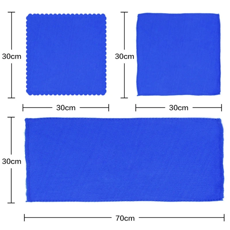 10 шт./компл. полотенце из микрофибры многофункциональная впитывающая