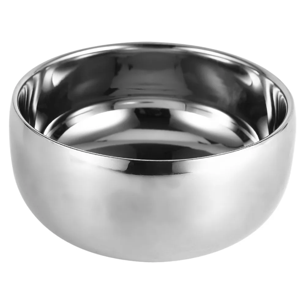 Бритвенная щетка из нержавеющей стали для мужчин|stainless steel shaving bowl|steel bowlshaving bowl |