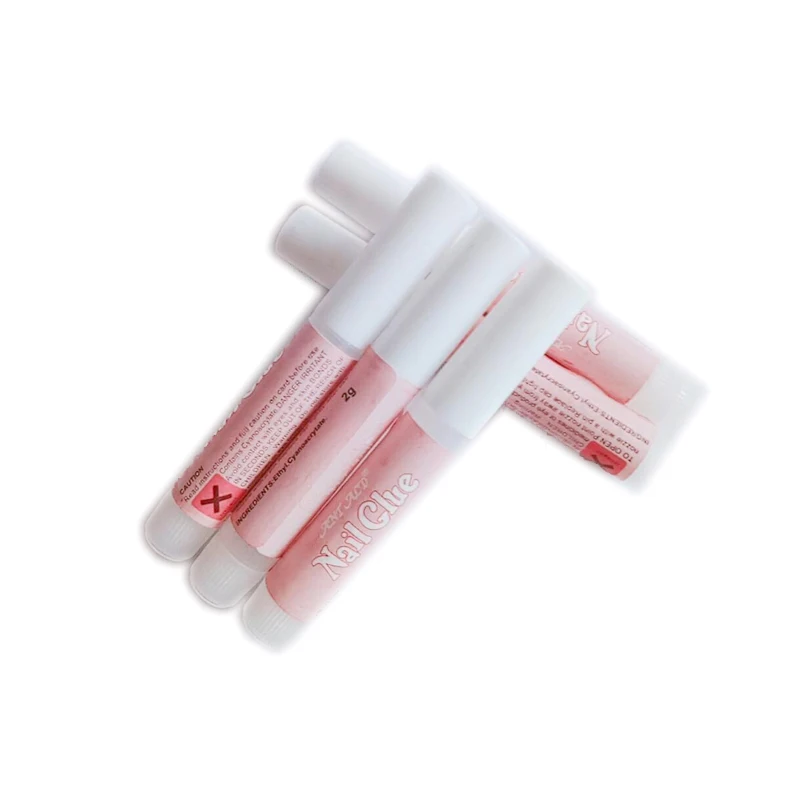 5pcs Mine Glue TENGJIAN профессиональный супер липкий 8 мл УФ-гель для ногтей Клей Кристалл Клей прозрачный гель для ногтей инструменты для декора - Цвет: 5pcs Mine Glue