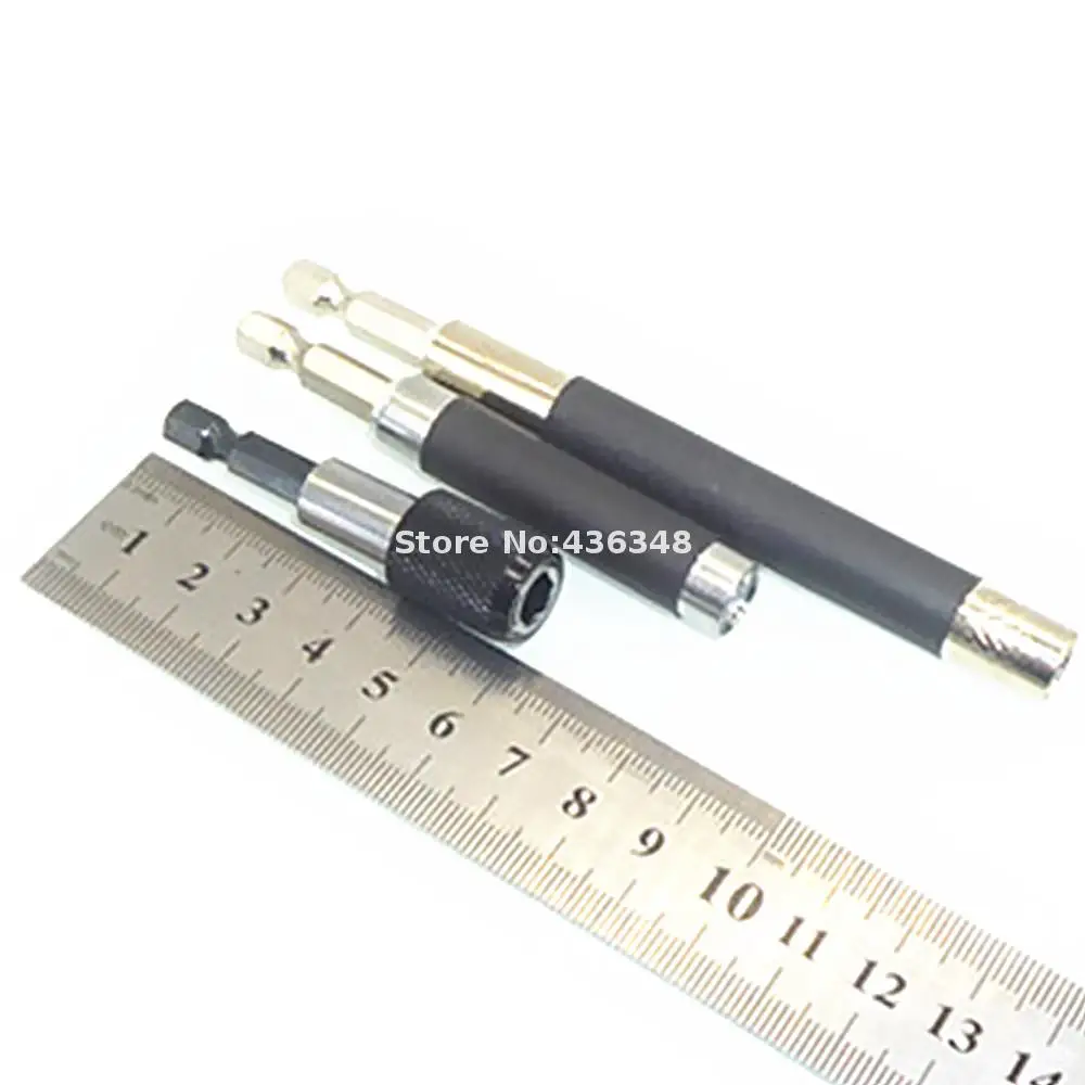 60mm 80mm 120mm Screw Bit Holder Hole Finder Magnetic Extension 1/4&quot Hex Shank For Drill Screwdriver Batch Head | Инструменты