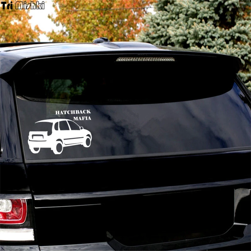 Tri Mishki HZX007 13.5*20см 1-4 шт наклейки на авто hatchback mafia for lada kalina хэтчбэк мафия для лады