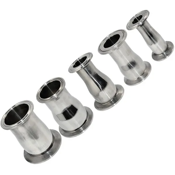 

MEGAIRON 32MM to 25MM 1.25" to1" Sanitary Ferrule Reducer Fittings to Tri Clamp Stainless Steel SS316