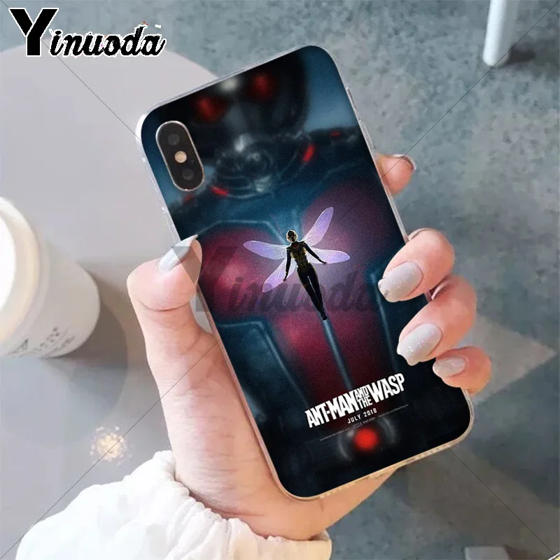 11pro MAX Marvel Ant man DIY Окрашенные красивые аксессуары для телефонов Чехол Apple iPhone 8 7 6 6S