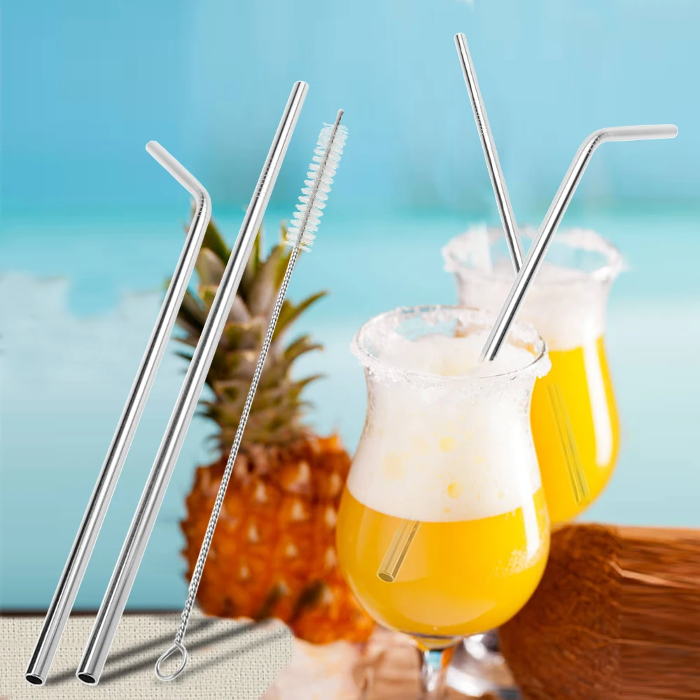 3 шт. щётка для чистки трубочек из нержавеющей стали|Бутылки воды и аксессуары