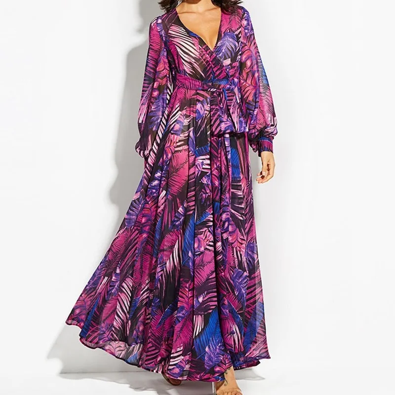 Женские летние платья 2018 одежда в стиле хиппи бохо шикарное платье Пляжное