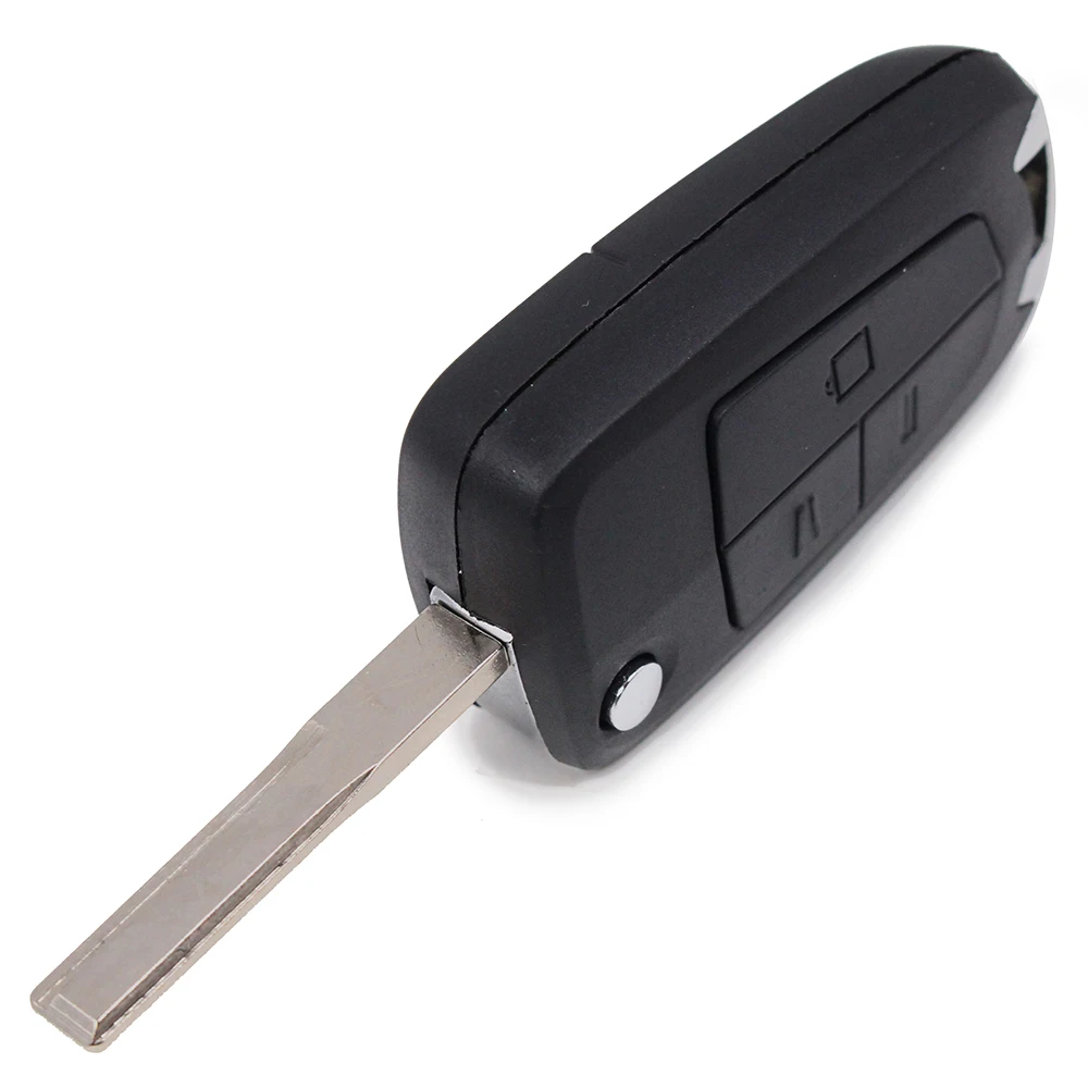 KEYECU складной чехол для ключей с дистанционным управлением Fob 3B Vauxhall Opel Vectra Signum