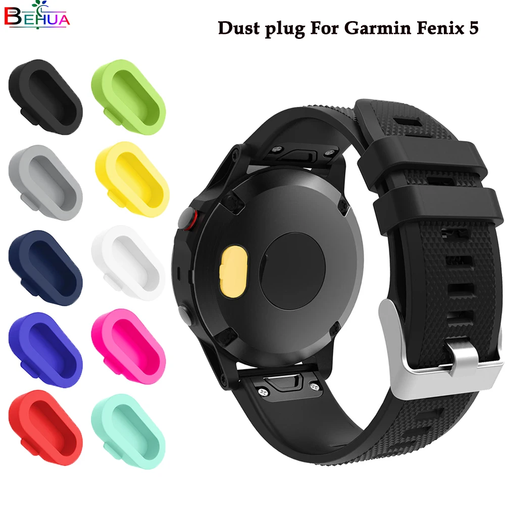 

Dust plug For Garmin Fenix 5 6 6X 5X 6S 5S Smart watch protection Forerunner 945 935 245 245M 45 45S case dust plug 5 pcs/lot