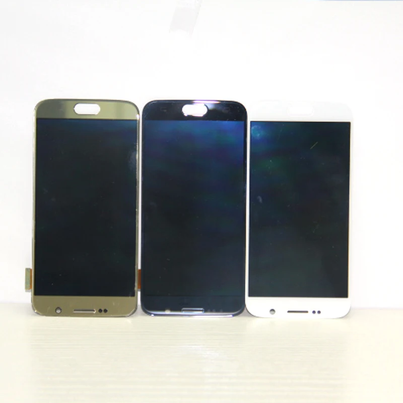 Для SAMSUNG Galaxy S6 G920 G920F ЖК дисплей кодирующий преобразователь сенсорного экрана в