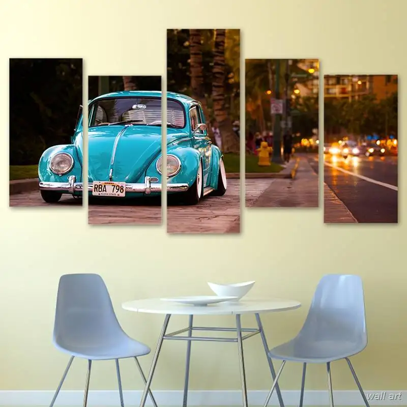 Картина рамка для стен 5 шт.|paintings on canvas|car paintingwall art framed |
