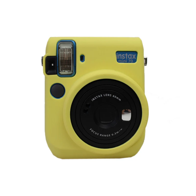 Портативный резиновый силиконовый чехол для камеры fujifilm instax mini70 mini90 mini 70 90