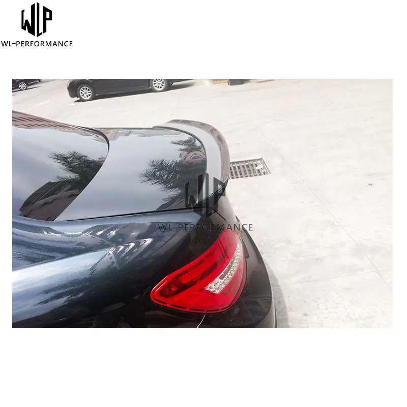 C Класс карбоновое волокно задние крылья багажник спойлер кузова автомобиля