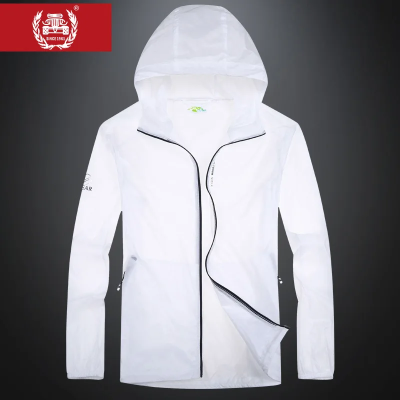 Новая мужская кожаная одежда для улицы альпинизма Campinb анти-УФ Upf 45