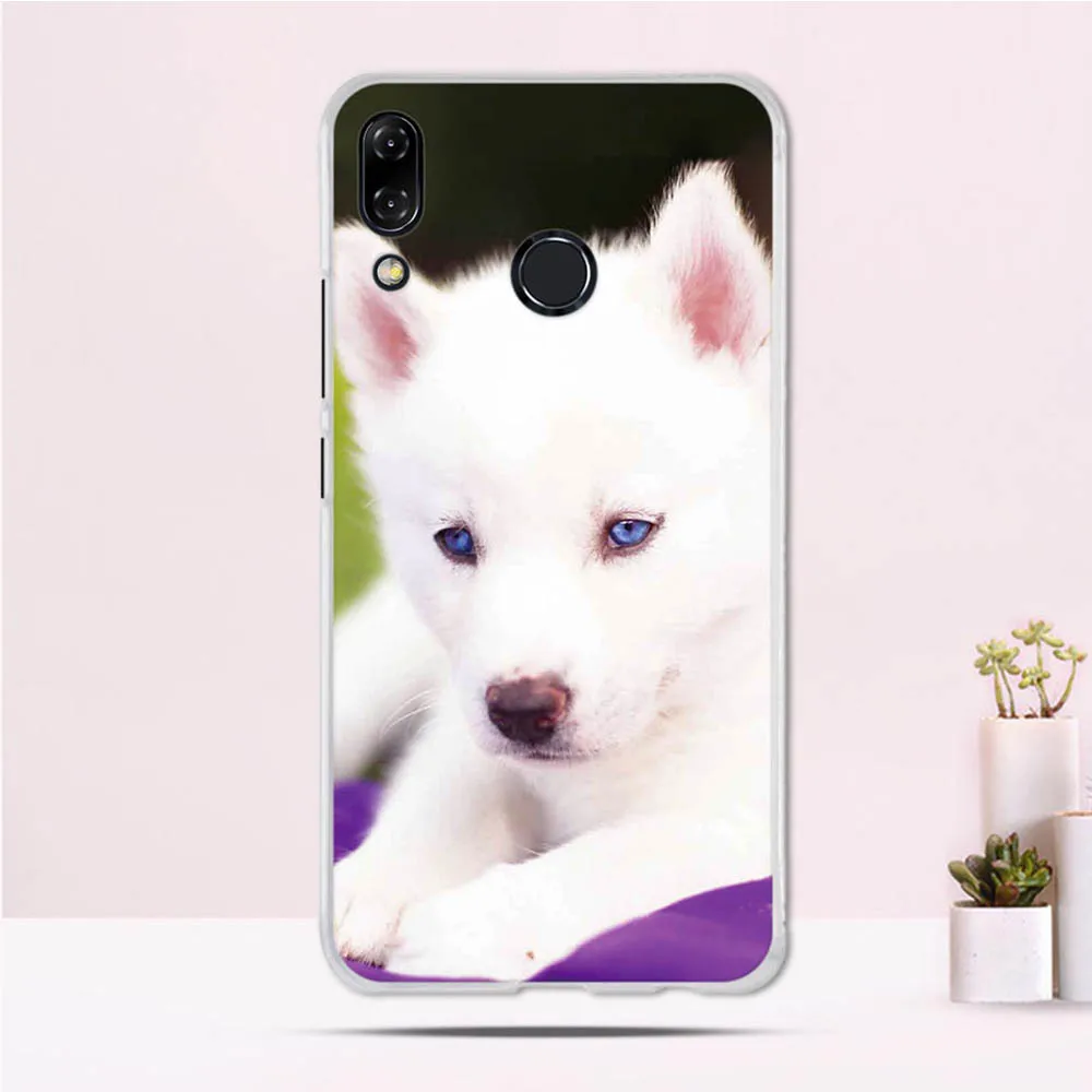 Мягкий чехол из ТПУ для Asus Zenfone 5z ZS620KL с изображением животных 5 ZE620KL чехлы милой