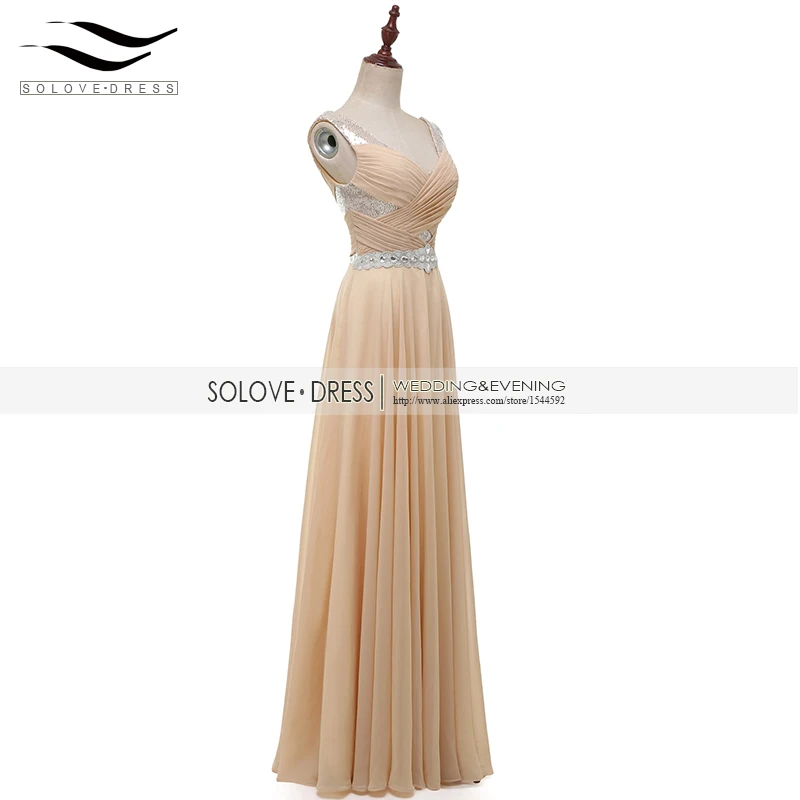 Женское длинное вечернее платье расшитое бисером ТРАПЕЦИЕВИДНОЕ ПЛАТЬЕ цвета