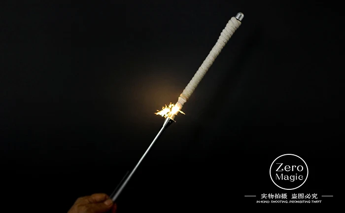 Электронный огонь в трость от ZF magic показ трости сценические Иллюзия аксессуары