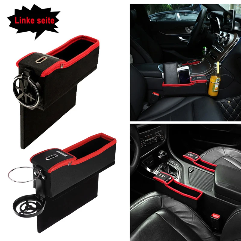 Автомобильный многофункциональный держатель для стакана воды коробка хранения
