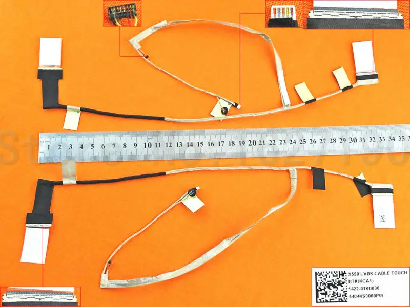 

New LCD LED Video Flex Cable For ASUS X550 X550CA X550C X550EA X550E K552EA PN:1422-01KD000