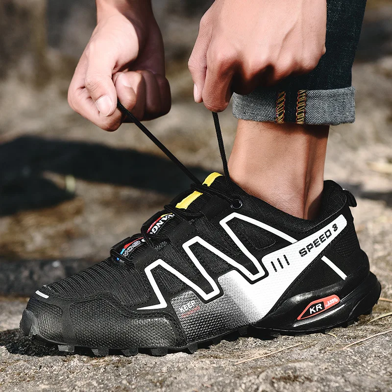 Men Sneakers Vulcanize Shoes Breathable Non-slip Air-cushioned Mesh Fashion Big Size 39-47 Shoe New Style | Обувь