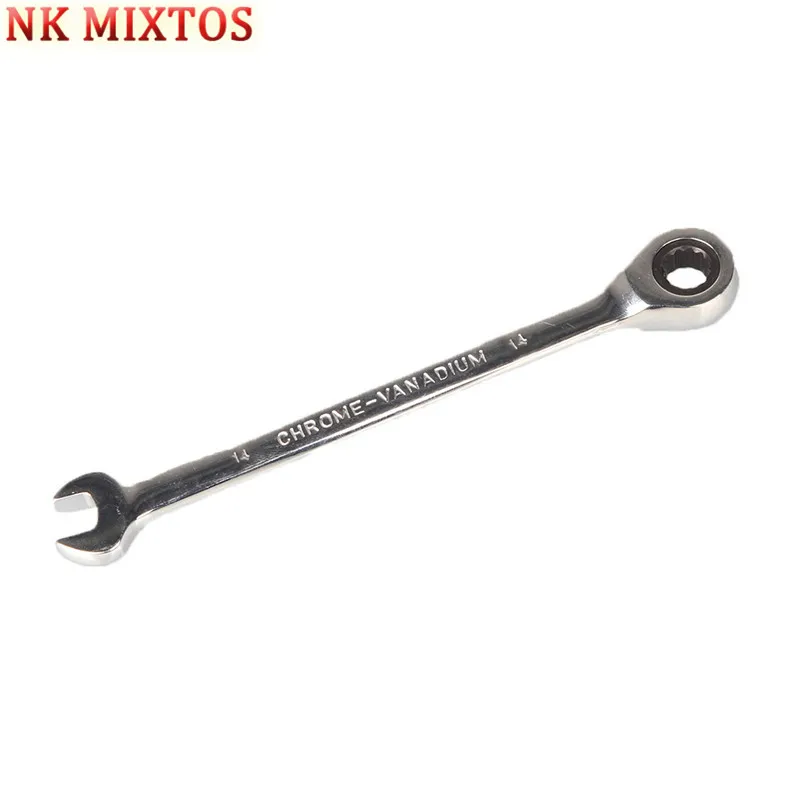 NK MIXTOS 8 10 12 13 14 15 17 18 19 мм Быстрый Реверсивный комбинированный Трещоточный ключ