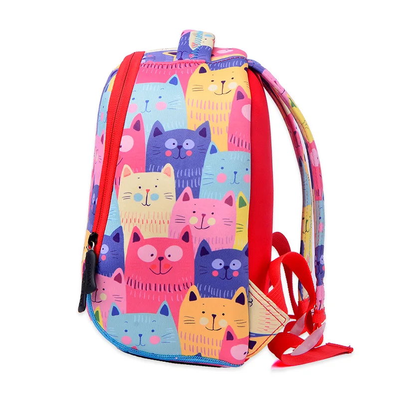 TOCHANG 2018 детей школьные сумки для мальчиков и девочек с рисунком кота рюкзаки