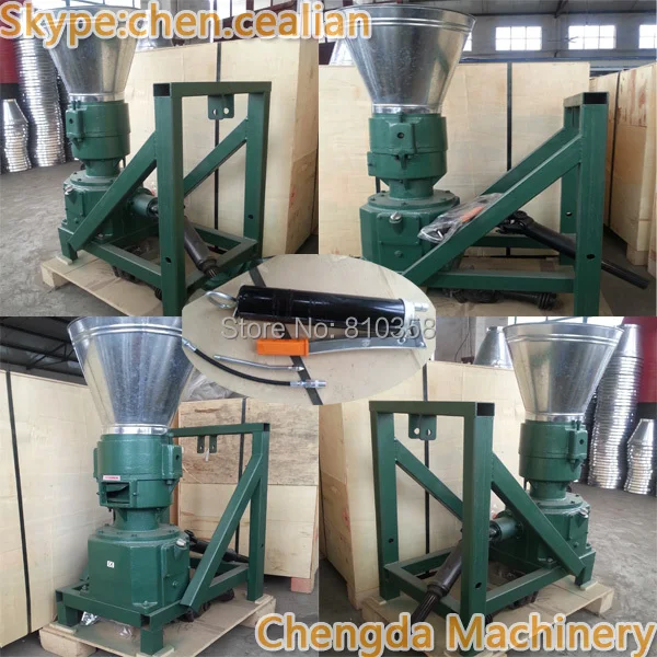 KL120P Free Shipping PTO feed and wood pellet mill machinery driven by tractor | Инструменты