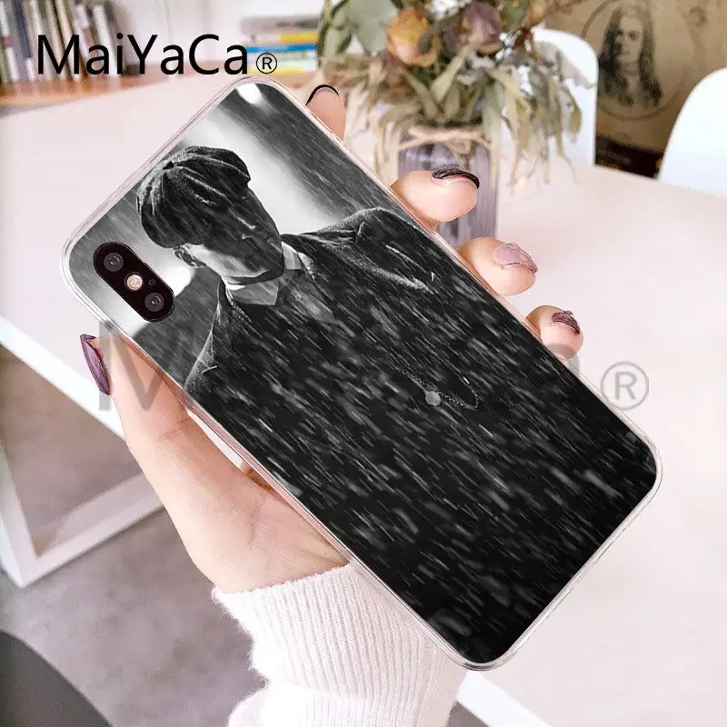 Чехол для телефона MaiYaCa Peaky Blinders Tv, милый чехол для телефона Tommee Shelby, для Apple iphone X и 8, 8 plus, 7, 7 plus, 6s, 6s Plus, XS, XR, 5c, чехол для телефона