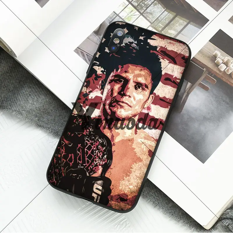 Yinuoda Rap star Rapper Eminem Kanye West UFC чехол для телефона Apple iPhone 8 7 6 6S Plus X XS MAX 5 5S SE XR мобильные