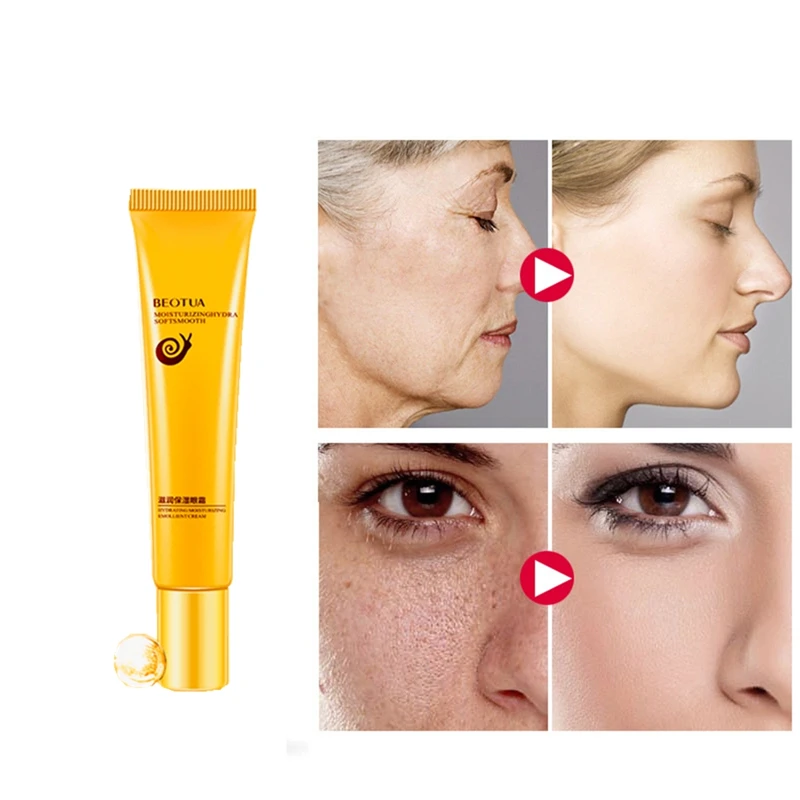 Золотой крем для глаз с улиточной слизью Гиалуроновая кислота Коллаген