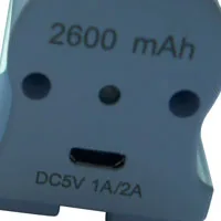 2600mAh Перезаряжаемая Беспроводная многофункциональная аварийная лампа 10400mAh Емкость батареи для внутреннего/наружного светодиодного кемпинга - Цвет: 2600mAh
