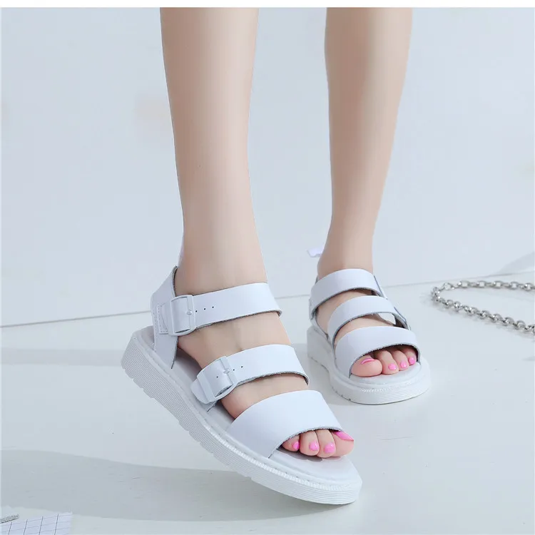 

New Womens Mens Buckle Strap Roman Leather Gladiator Sandals Beach Summer Shoes