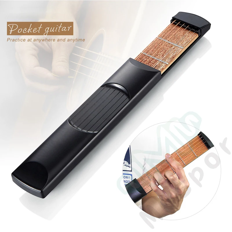 Карманная гитара портативная карманная Акустическая практический инструмент