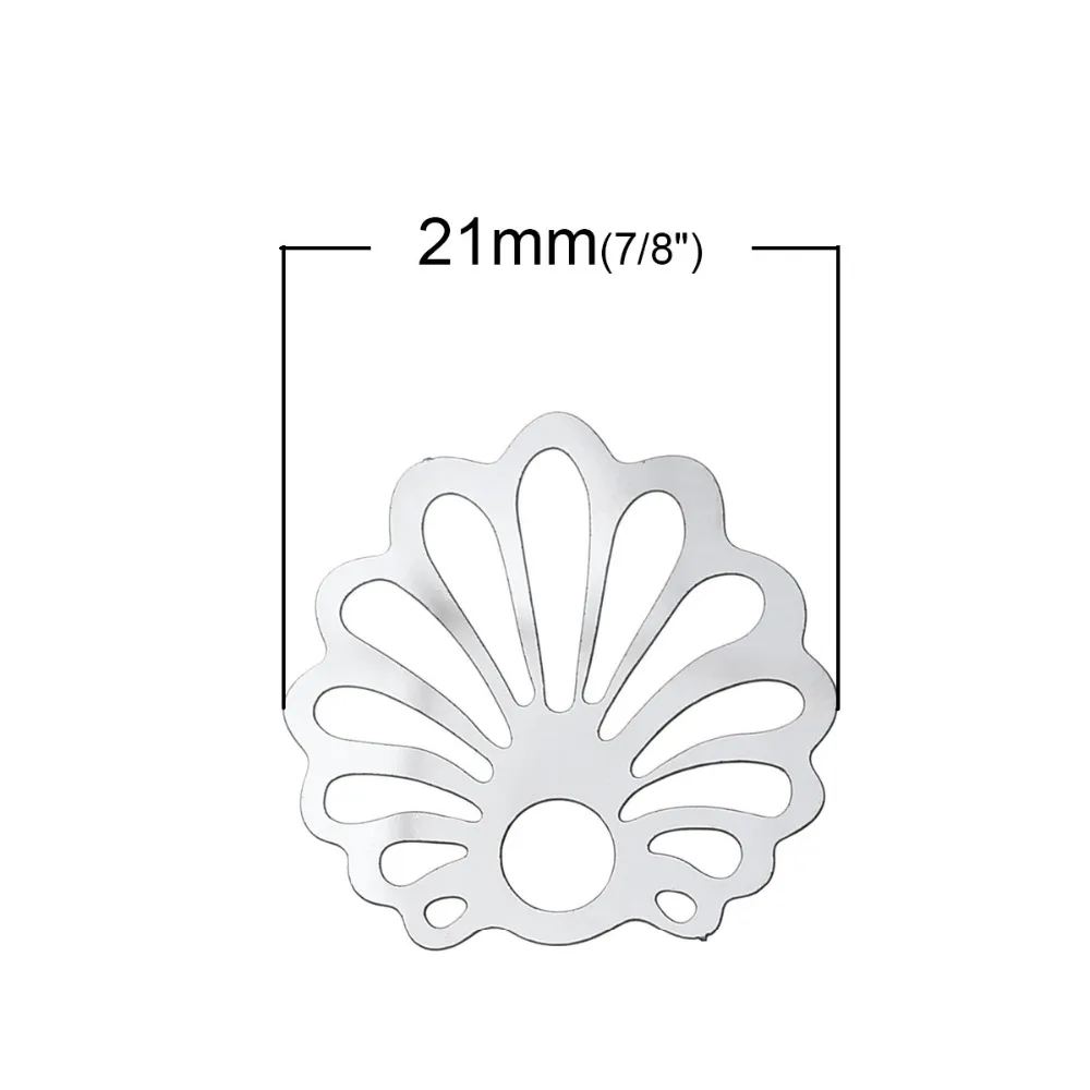 Филигранное тиснение с узором в полоску из нержавеющей стали 304 серебристого