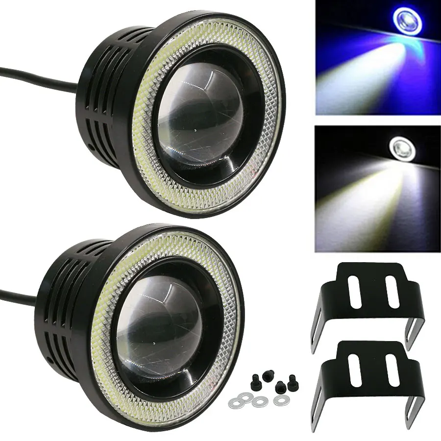 Автомобильный Стайлинг 3 5 &quotВодонепроницаемый проектор LED с линзами Halo