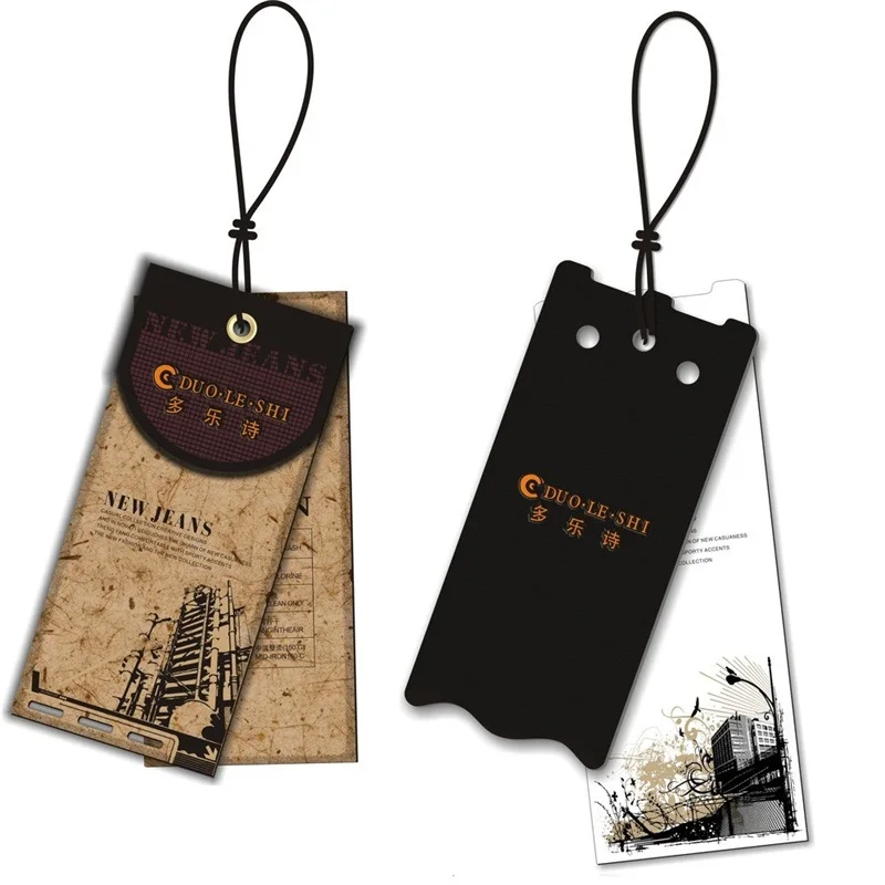 Печатные этикетки для одежды сумки обувь 300 шт./лот|clothing swing tags|swing tagshang tag |