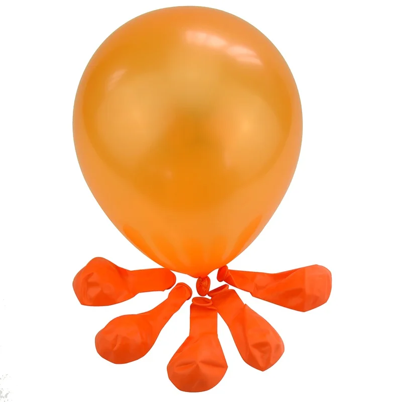 orange 100 шт./лот жемчужный латексный шар надувной для свадебных украшений воздушный шар с надписью "Happy Birthday" вечерние свадебные шары - Цвет: orange