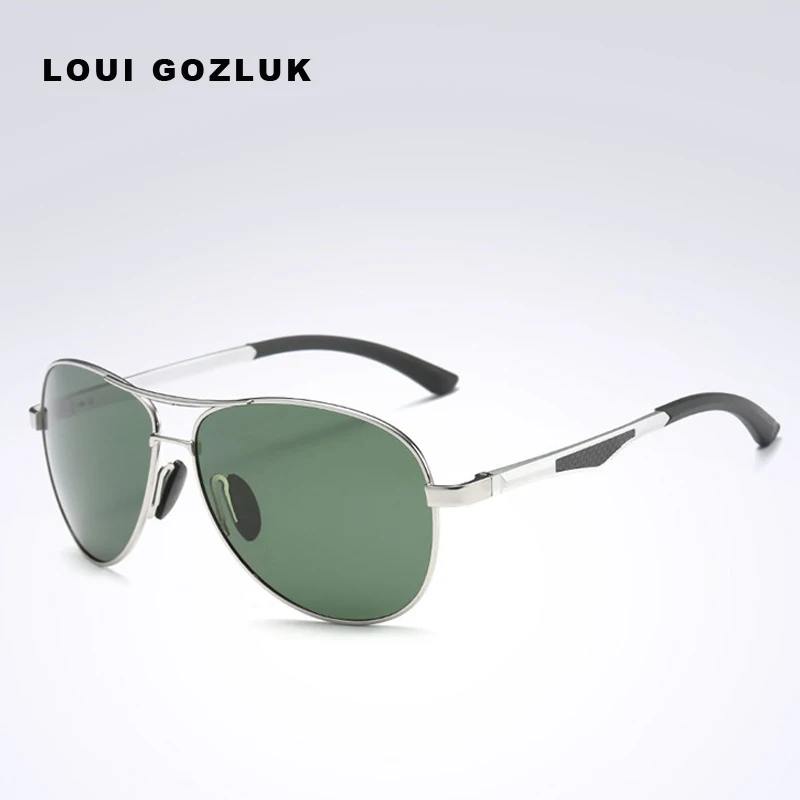 Популярные авиационные солнцезащитные очки для мужчин Классические вождения в