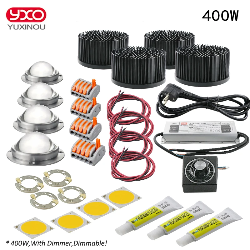 100 Вт 200 300 CREE CXB3590 COB LED Grow Light DIY модуль полный спектр Светодиодная лампа для