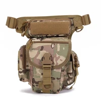outdoor sports military tactical drop leg bag utility molle belt thigh pouch swat camping climbing hunting tool waist pack