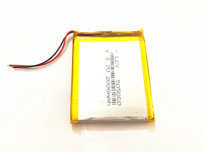 10 шт. 3 7 в 2000 мАч 505060 литий полимерная фотобатарея для PAD GPS PSP сделай сам Vedio игровой