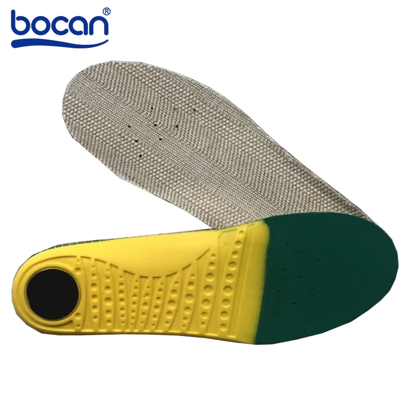 Bocan Insoles for shoes shock absorptions orthopedic insoles Light Weight breathable insoles for men women