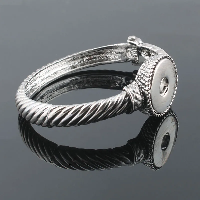 Женские винтажные наручные часы в богемном стиле 18 мм|button bracelet|snap button braceletpulseras