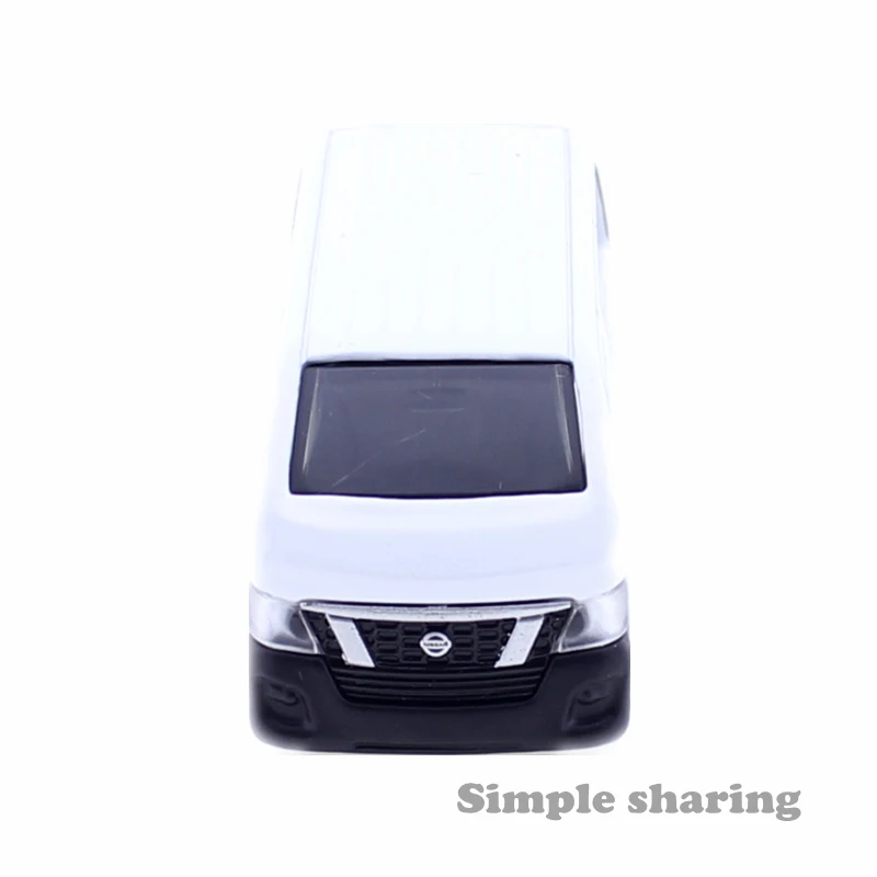 Tomica No . 105 Nissan NV350 Caravan белый фургон 1:69 Takara Tomy литой металлический автомобиль в