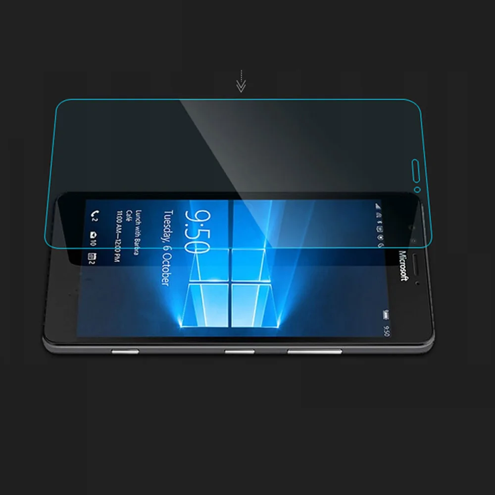 10 шт 0,026 мм защитная пленка из закаленного стекла для экрана для microsoft Lumia от Nokia 430 435 520 525 530 535 540
