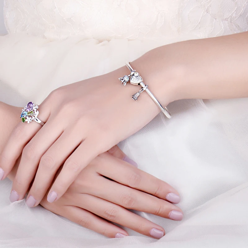 JewelryPalace Осьминог серебряные бусины 925 пробы Подвески Серебро оригинал для
