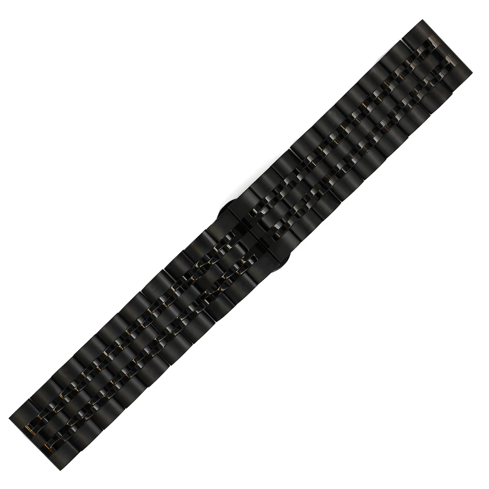 Stainless Steel Watch Band 22mm for Asus ZenWatch 1 2 Men WI500Q WI501Q Butterfly Buckle Strap Quick Release Loop Belt Bracelet