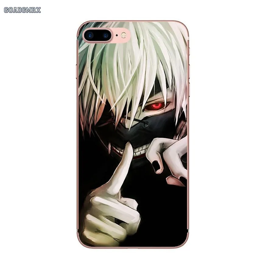 Прозрачный чехол из ТПУ Tokyo Ghouls Anime для Huawei Honor 6 Play 4C 5C 5 7X 8 9 Lite 5A 6A 6C Pro Y3 Y5 Y6 II Mate 7