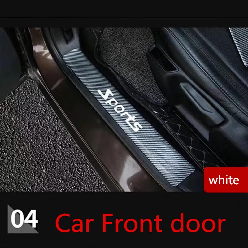 Автомобильные наклейки на двери автомобиля из углеродного волокна для Kia Sportage 4QL автомобильные аксессуары