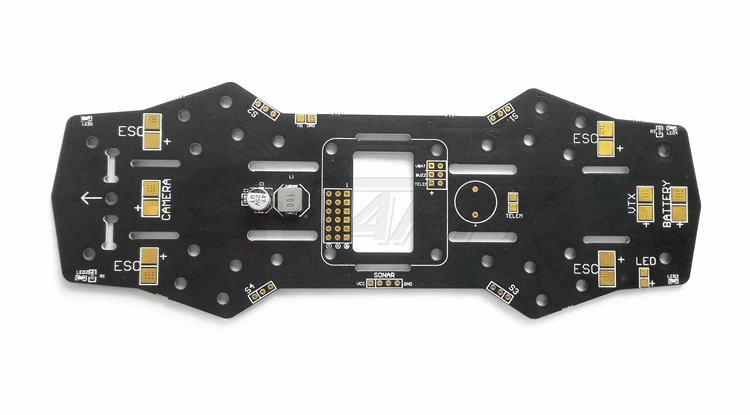 Контроллер PDB Gartt NAZE32 CC3D распределительная плата питания для QAV250 Mini RC