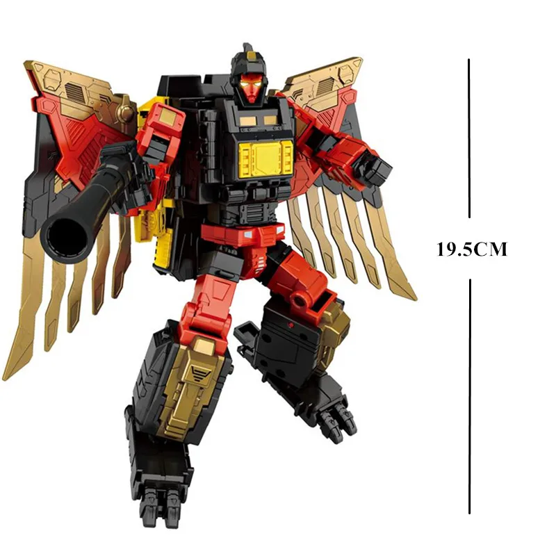 Wei jiang новейшие 5 в 1 45 см Predaking игрушки мальчик аниме трансформация фигурка фильм ко G1 динозавр Робот Модель подарок игрушка для малыша